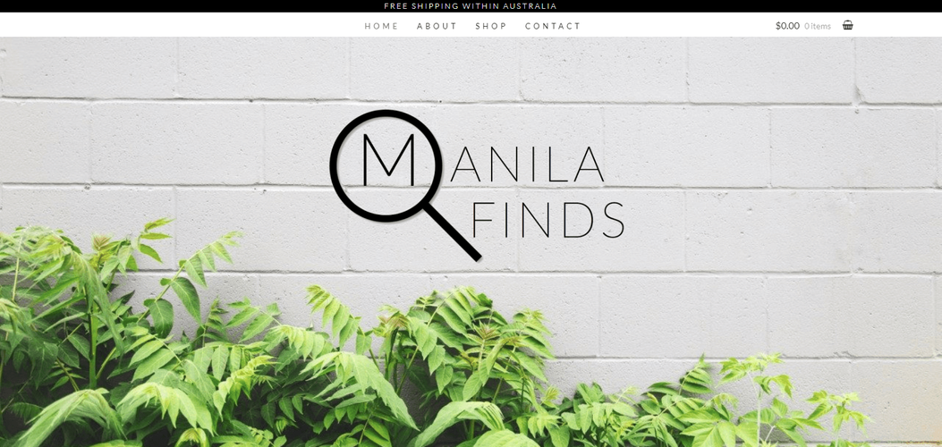 image of manila finds website